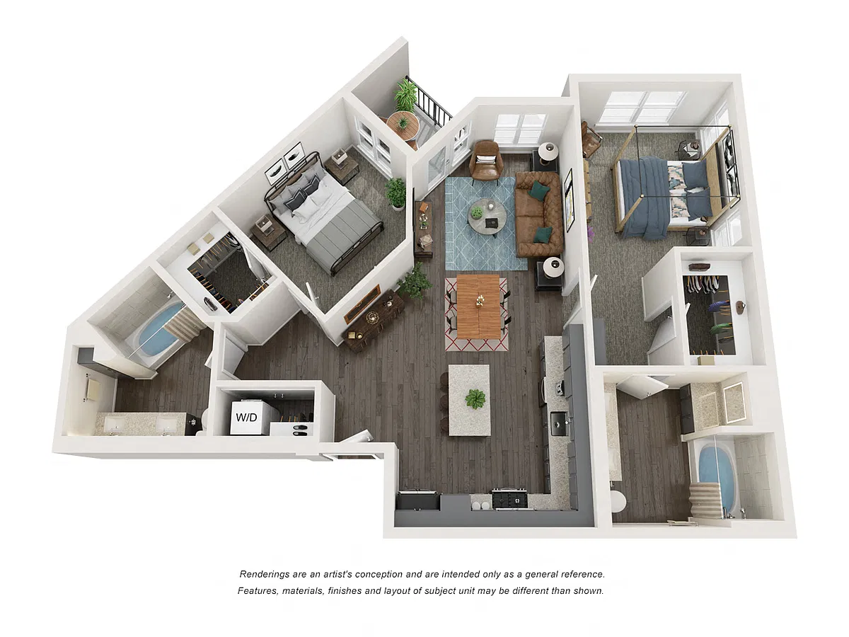 Floor plan B501