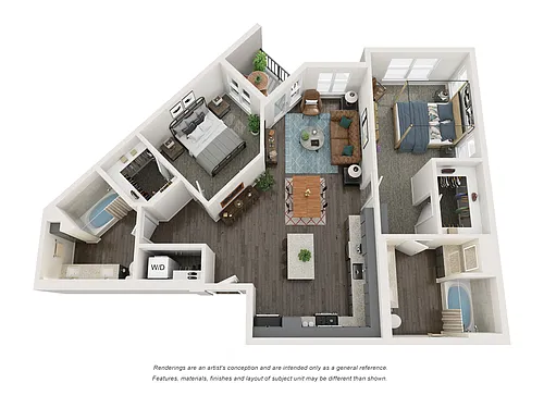 Floor plan B501