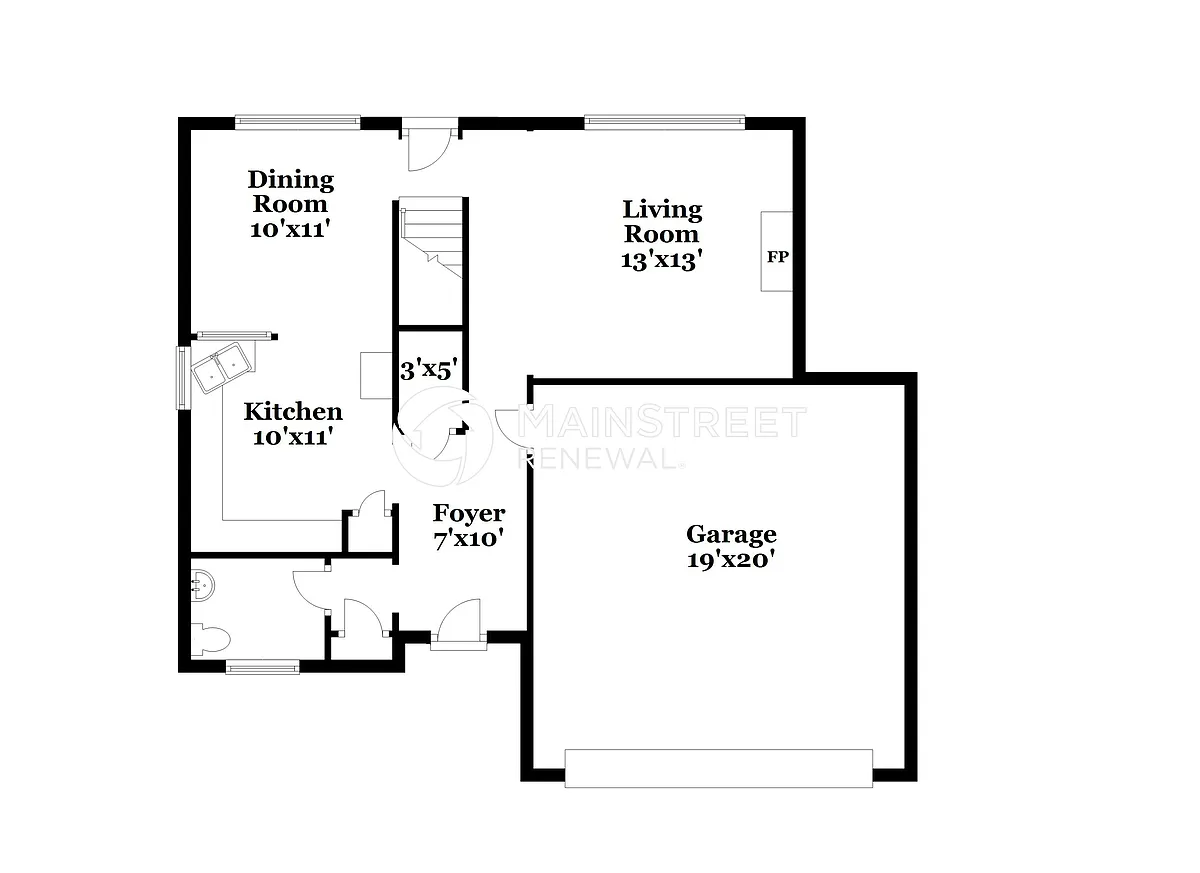 Floor Plan - 7110 Silver Mine Xing