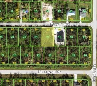 13483 MARY JO AVENUE LOT 20, Pt Charlotte, FL, 33953