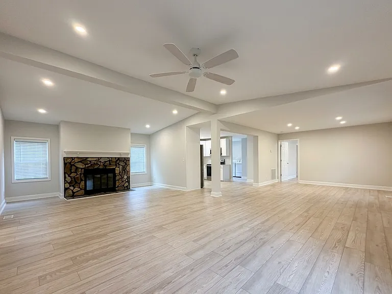 Living Room to Dining Room View