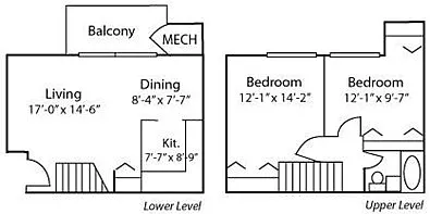 Floor plan Broadway Avenue