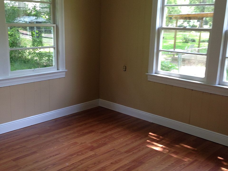Bedroom 1 with new floors