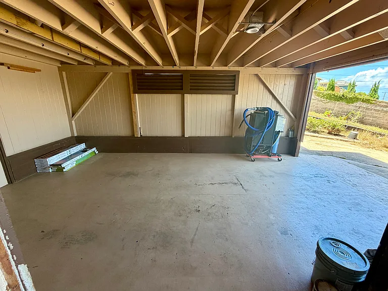 Outdoor/Living Space/Carport. All previous tenants have use this large, outdoor area as additional living space.