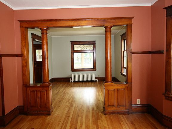 Dining and living rooms