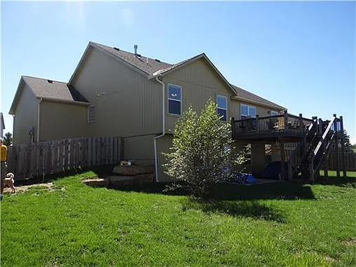Rear Fenced Yard