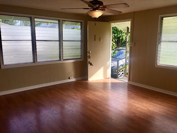 Front door opens into living room