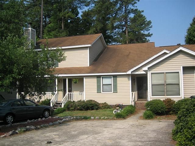 From driveway