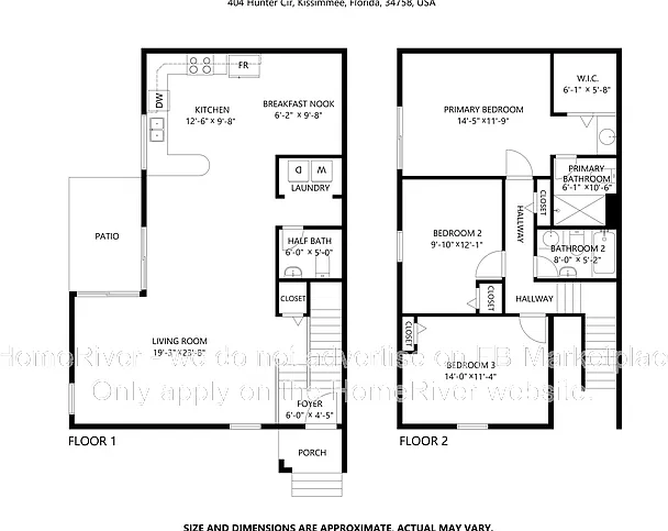 3 bed, 2.5 bath, 1586 sqft, $1,595 — Photo 4