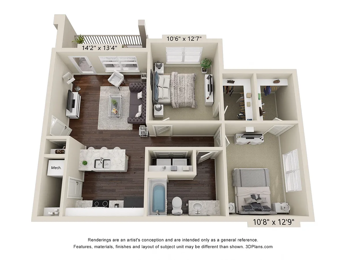 Floor plan The Kingston