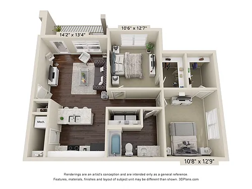 Floor plan The Kingston