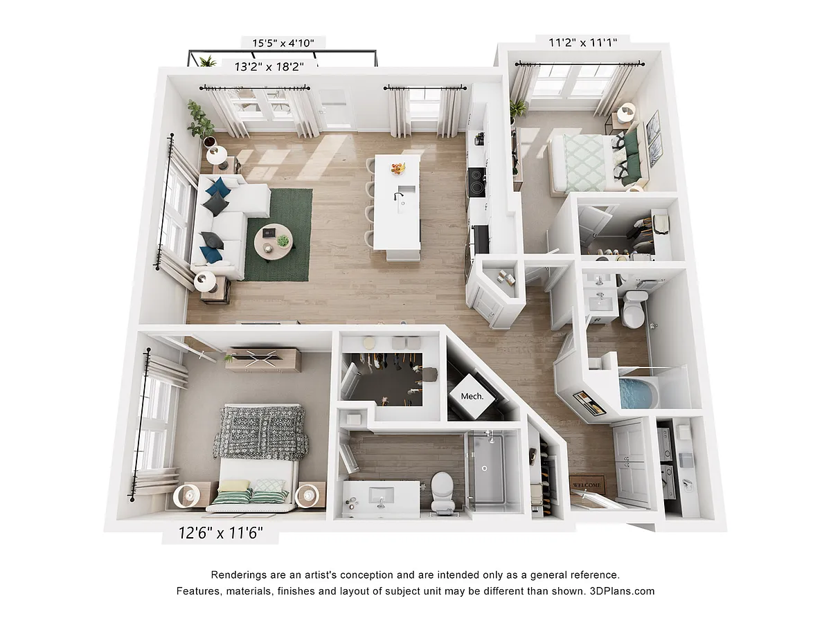 Floor plan B2
