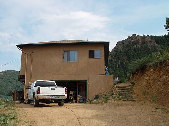 View of home from 300' driveway