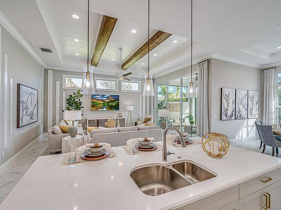 Kitchen to Great Room Cypress Model