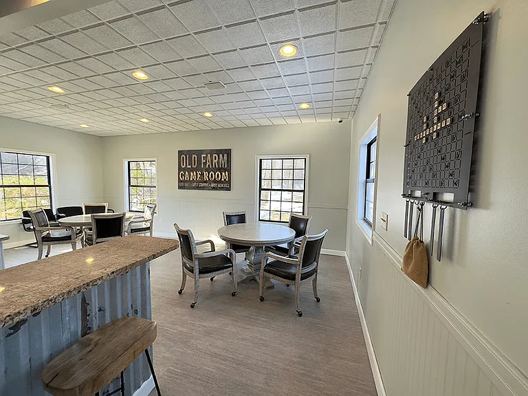 Resident-Only Game Room