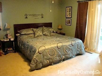 Master Bedroom : Includes large closet and double walk in shower.