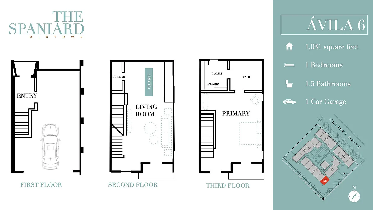 Floor plan Avila 6