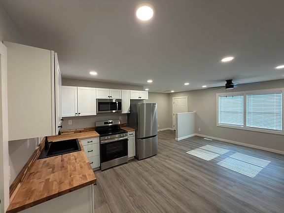 Living Room And Kitchen