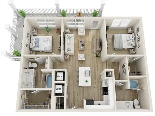 Floor plan The Navarre Alt