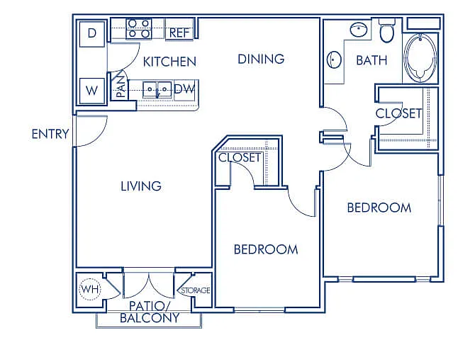 Floor plan B1