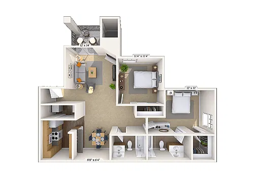 Floor plan 22C