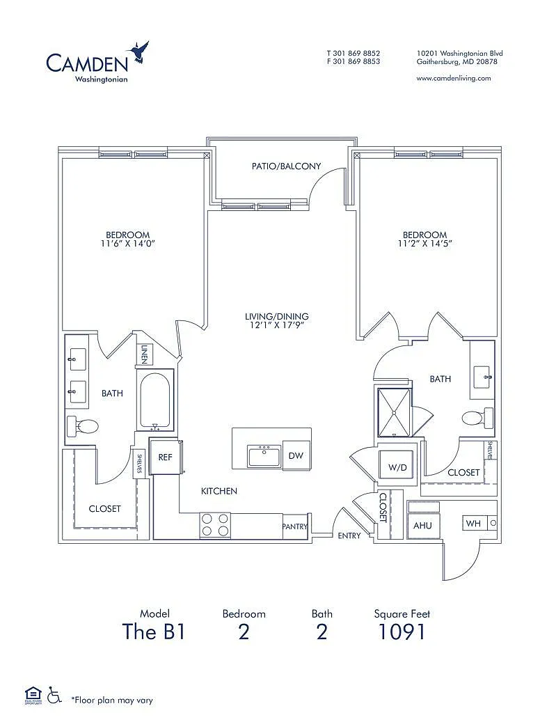 Floor plan B1