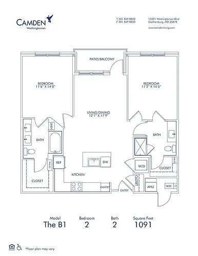 Floor plan B1