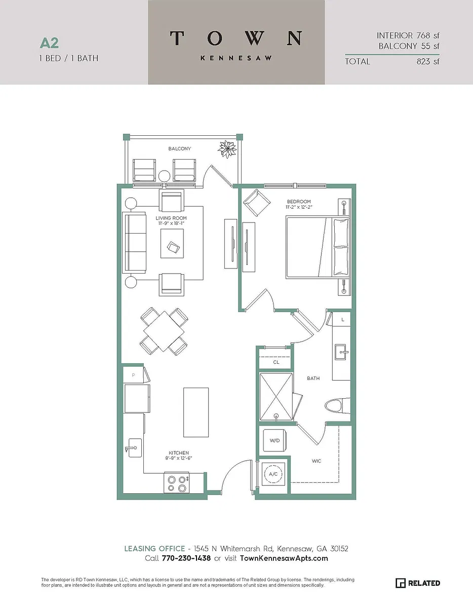 Floor plan A2