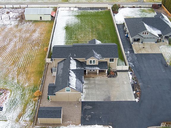 Birds eye view on  .56 acres.