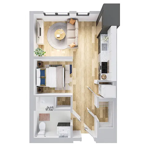 Floor plan STUDIO