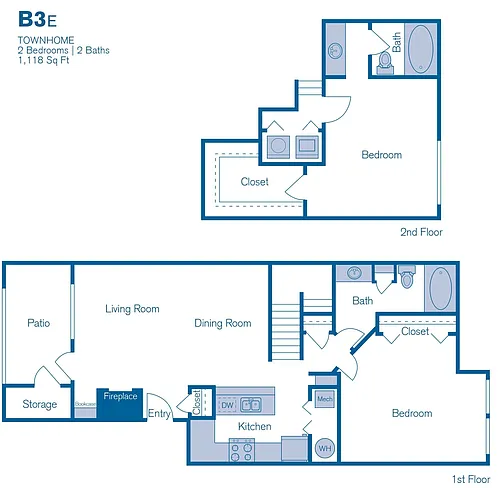 Floor plan B3E
