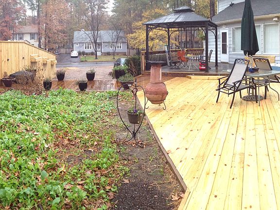 VIEW OF DECK