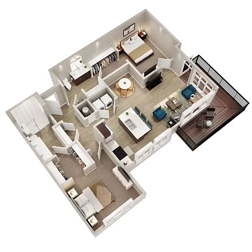 Floor plan B3