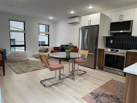 2nd floor living room and kitchen