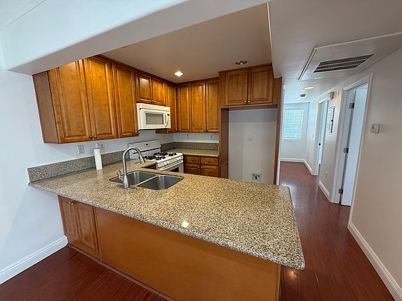 Kitchen and barstool counter