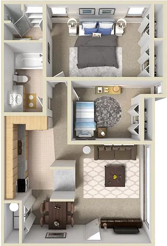 Floor plan Wasatch