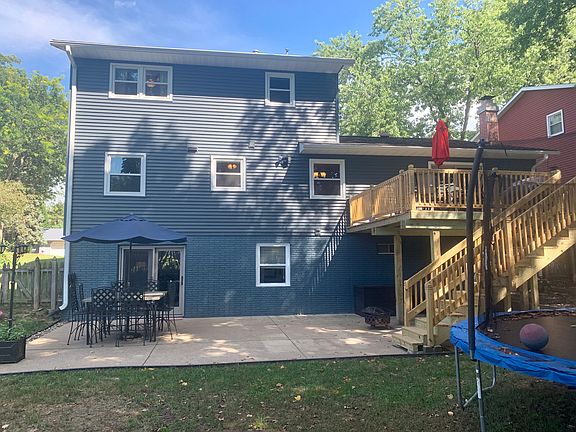 Newly painted foundation