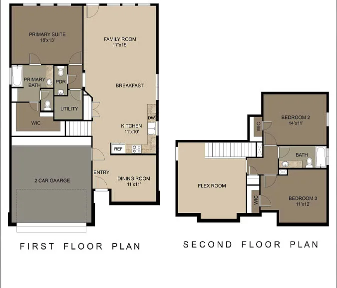 The Ellington Floorplan The Ellington Floorplan