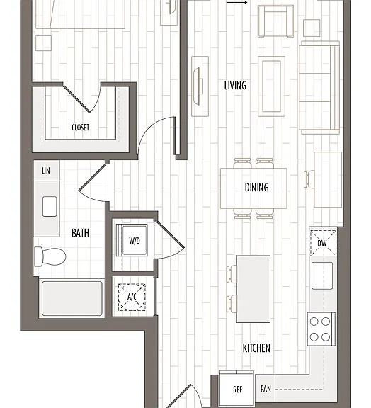 A1M.WFH: 1bed 1bath A1M.WFH: 1bed 1bath