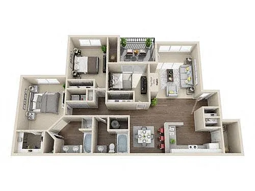Floor plan Russian Sage