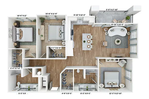 Floor plan C1