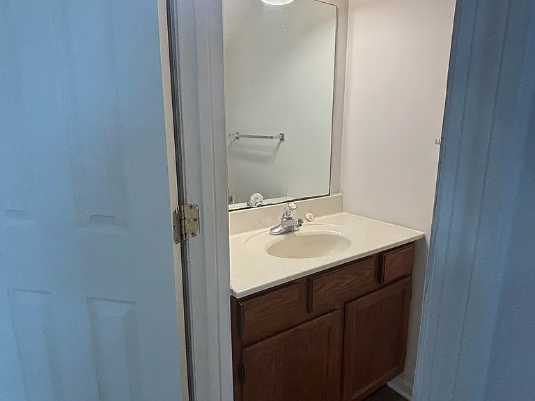 Half bath in the living room