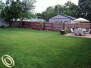 FENCED BACKYARD