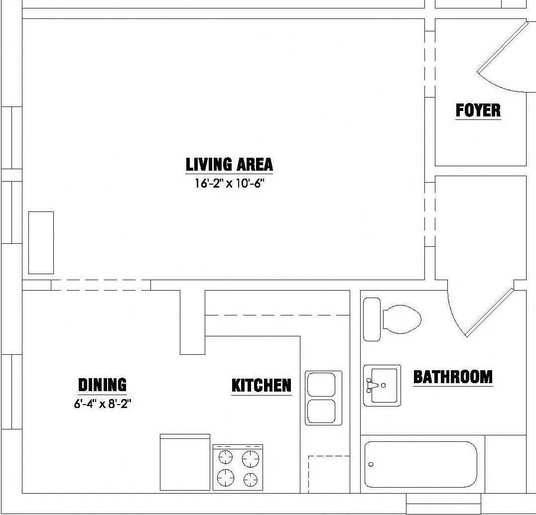 Floor plan Studio 5