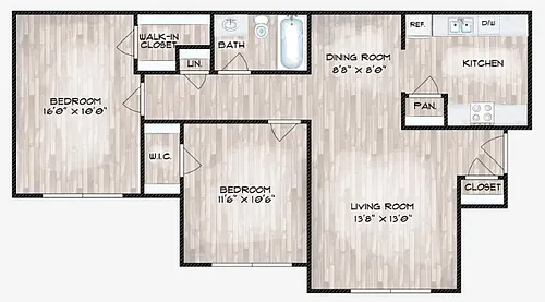 Floor plan B1