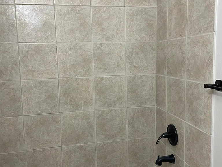 Master shower