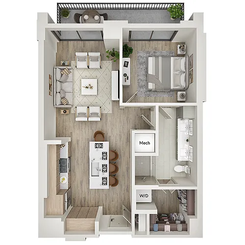 Floor plan Ensemble IV