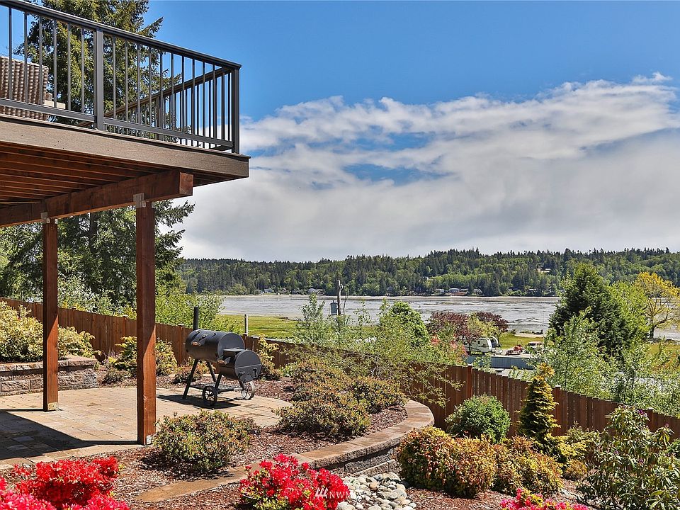 The backyard oasis is the perfect spot for relaxing and entertaining. No expense was spared in the landscape, or the view! 