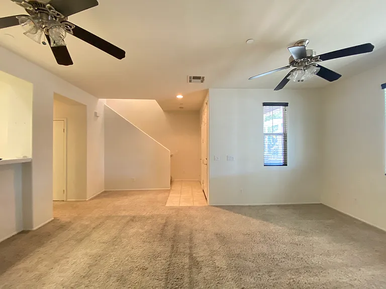 Open Living and Dining Area