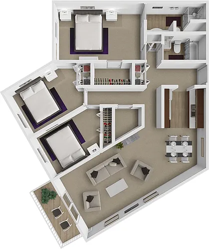 Floor plan Diamond